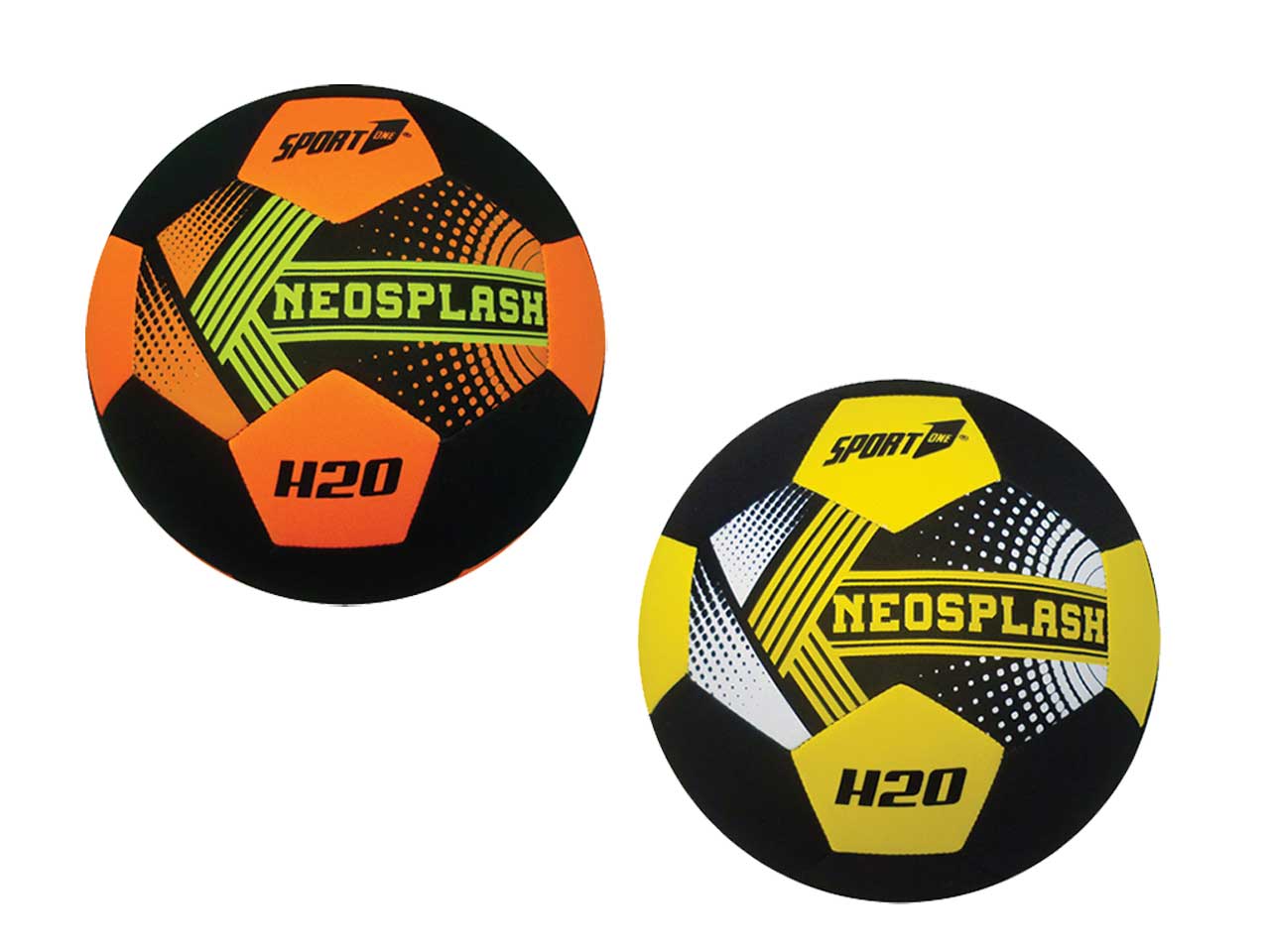 Pallone da calcio neosplash diametro 14 cm