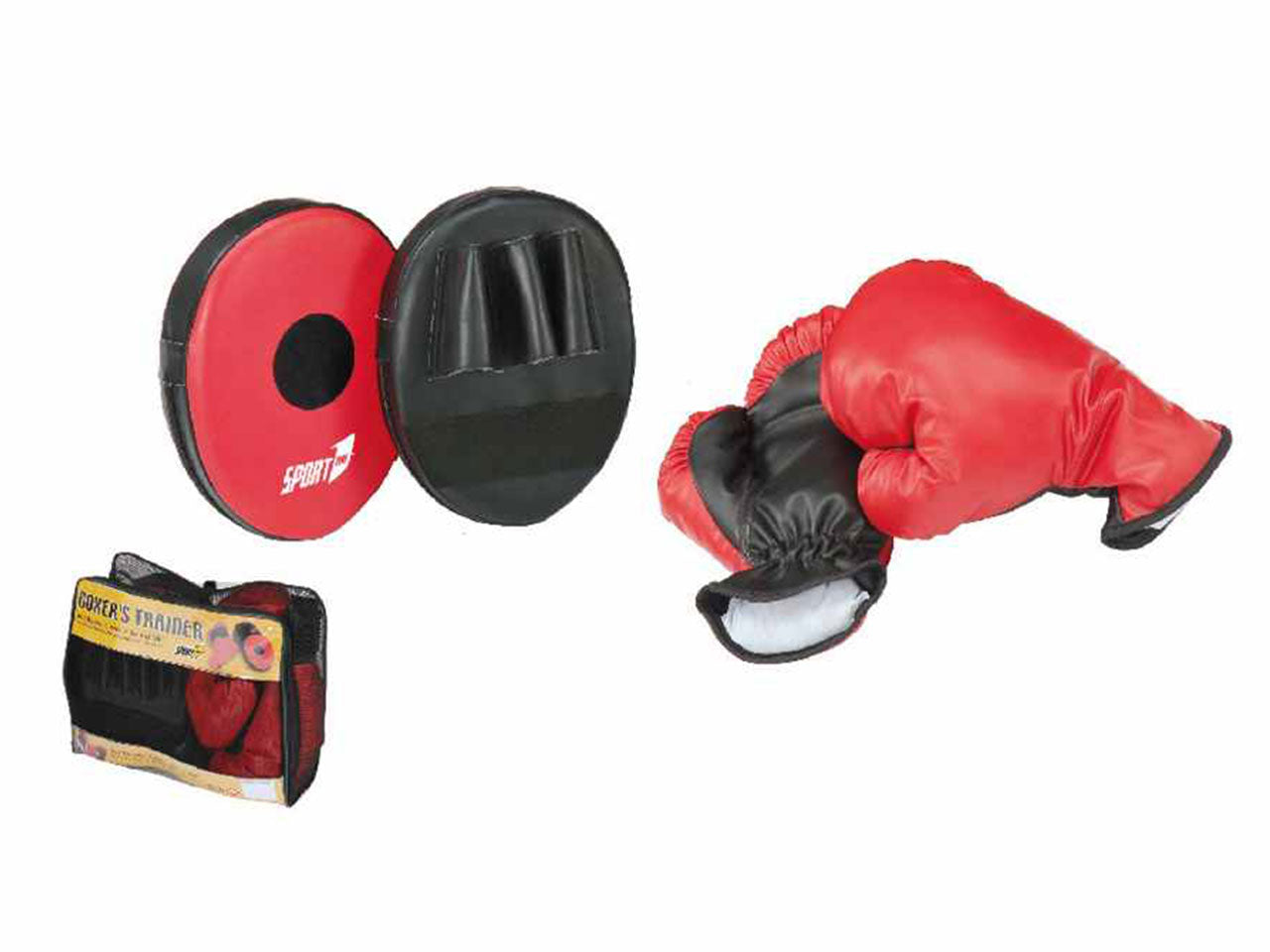 Boxe training set con guantone