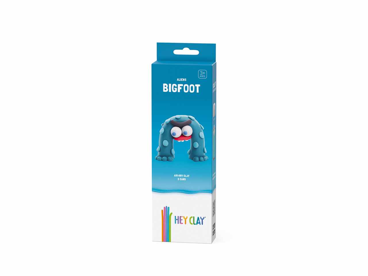 Hey clay bigfoot kit piccolo argilla morbida creativa