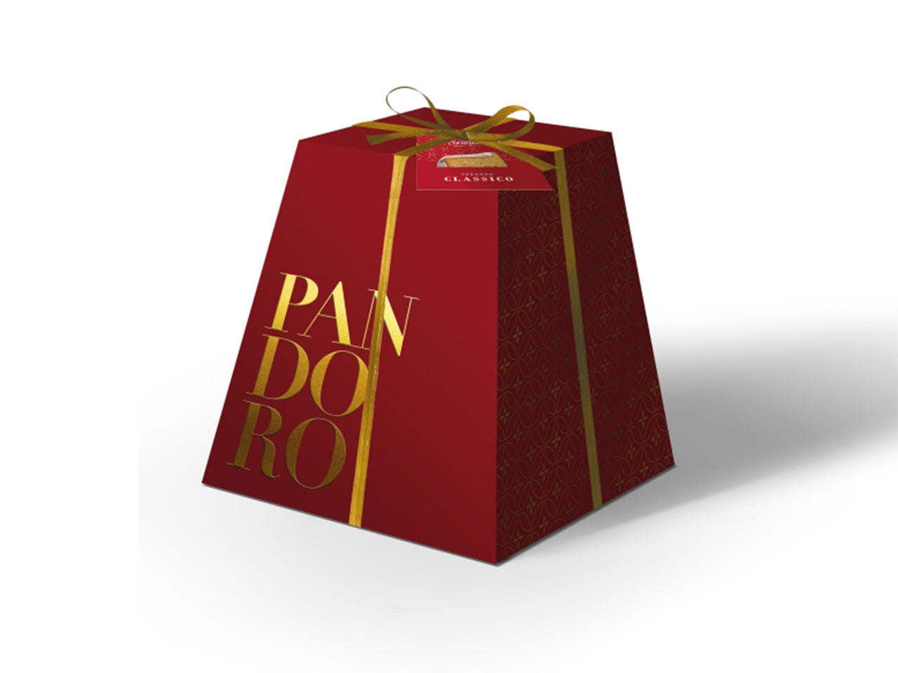 Pandoro classico rosso oro 1kh