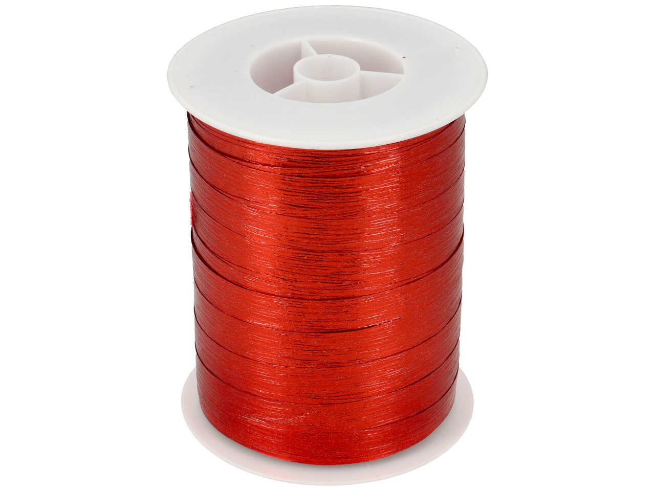 Nastro regalo rosso lucido monocromatico 1cmx250mt - Star