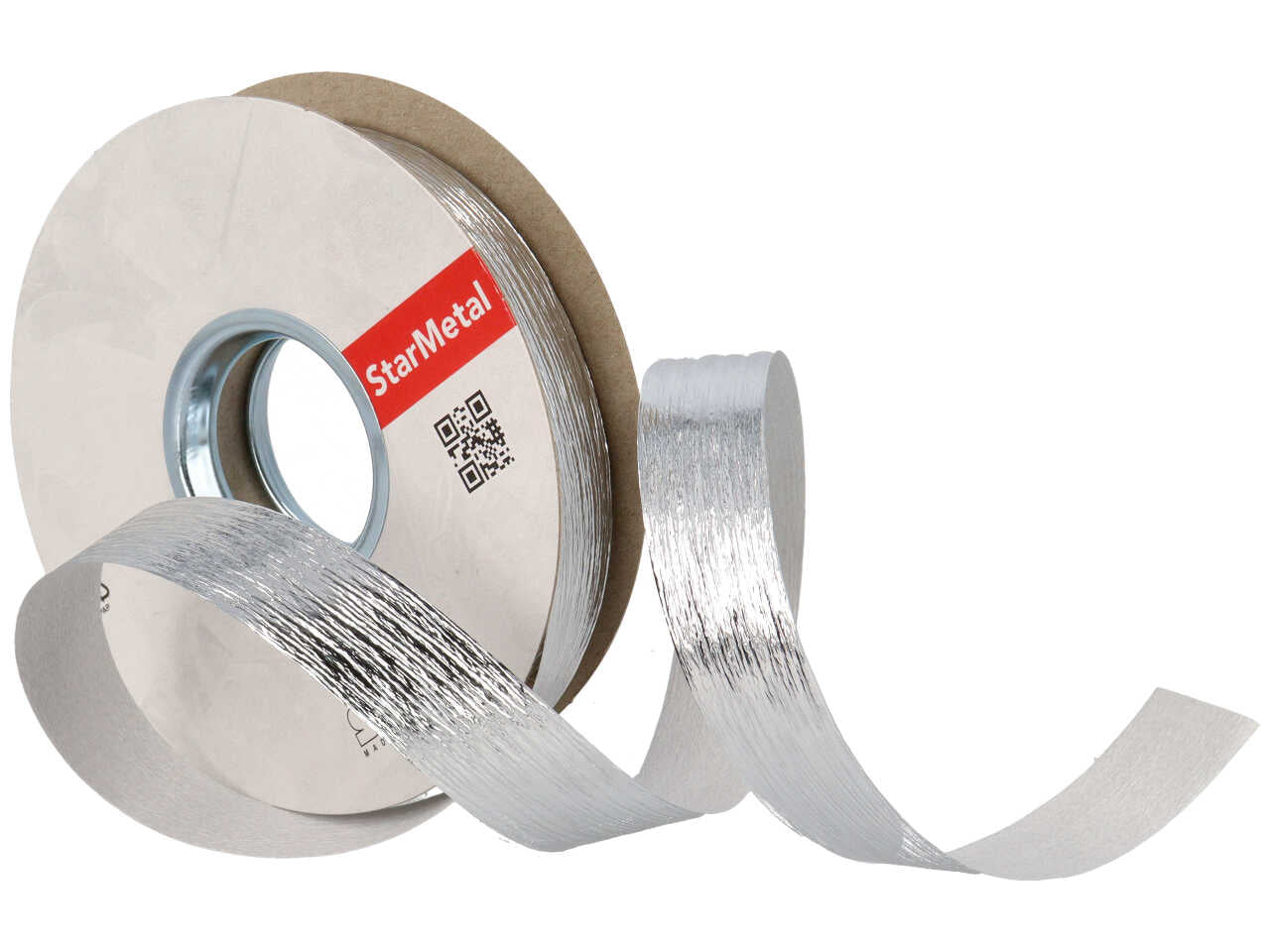 Nastro regalo argento monocromatico 1,9cmx50mt - Star