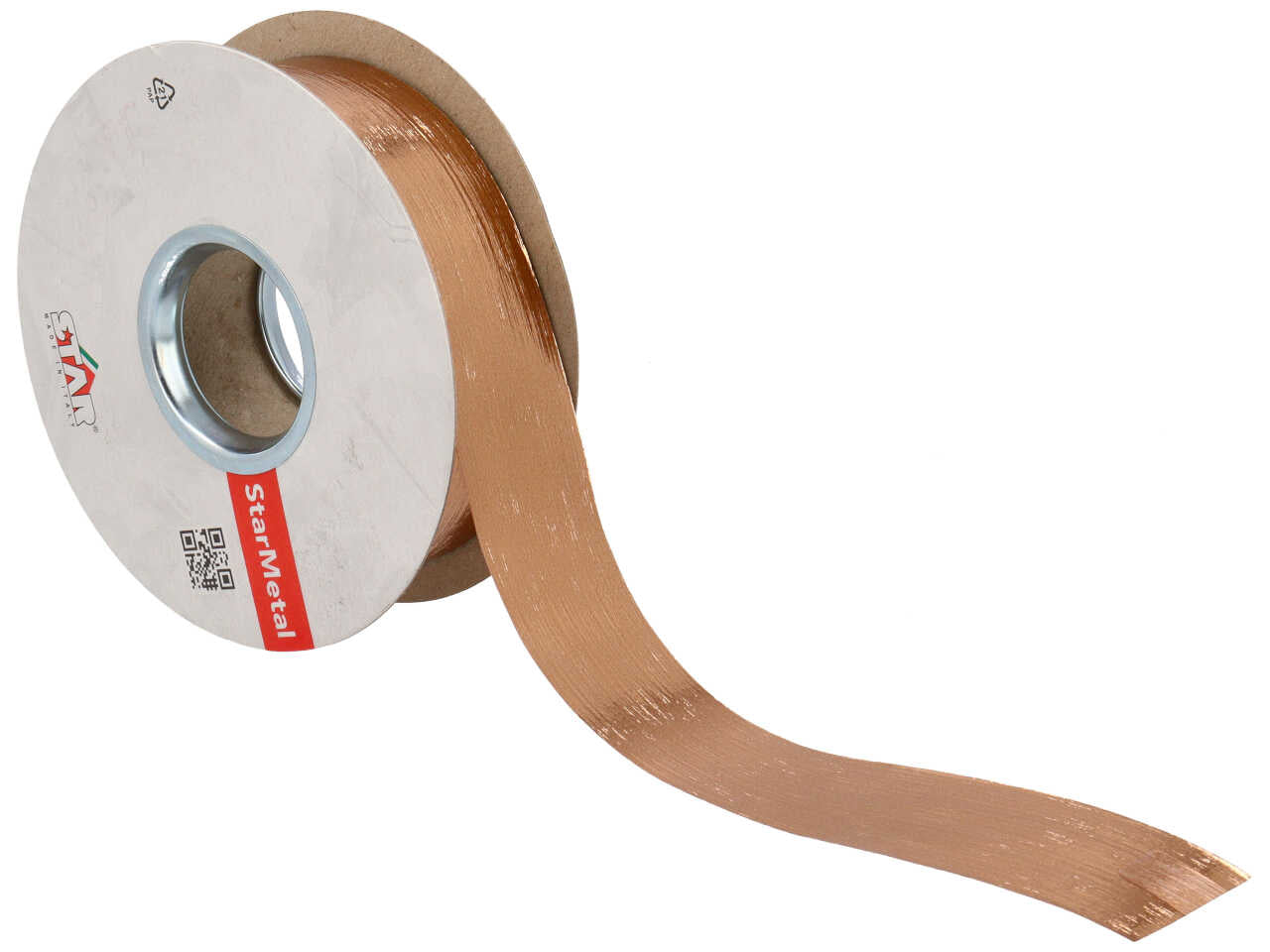 Nastro regalo ramato monocromatico 3,1cmx50mt - Star