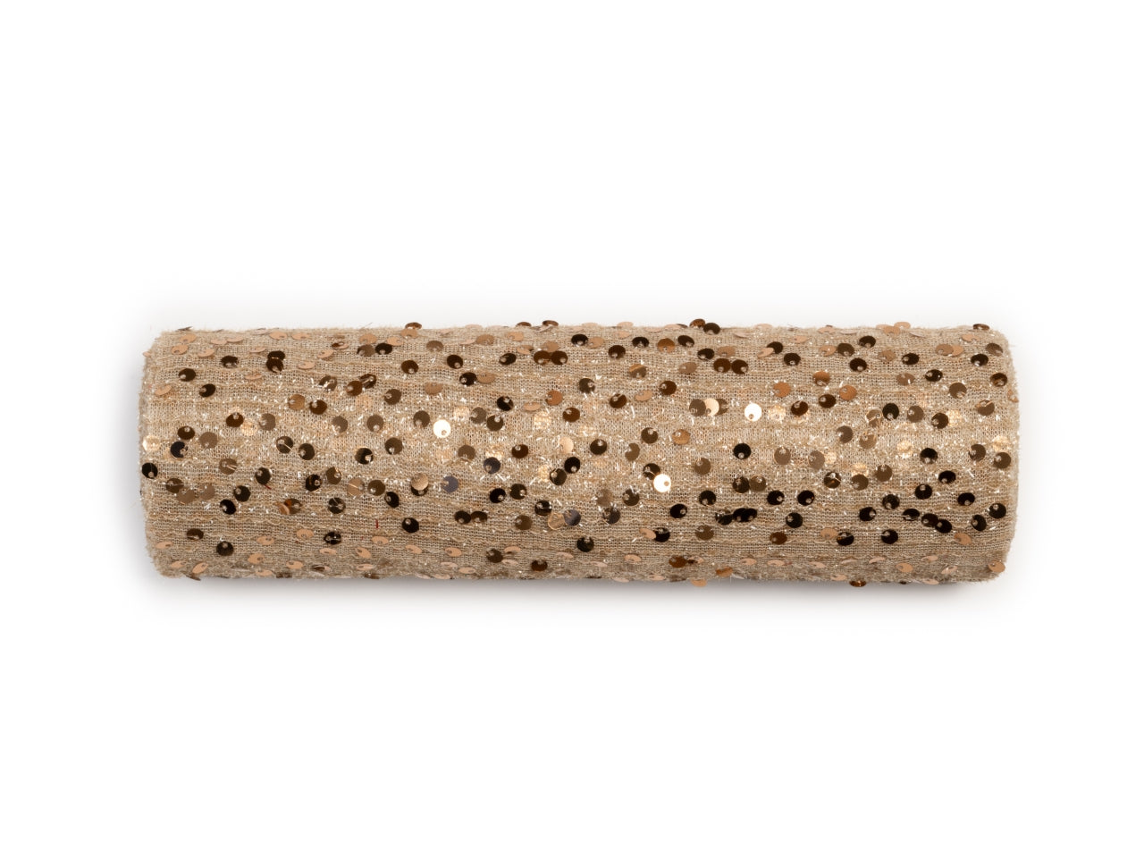 Runner con paillettes dorato in poliestere 25cmx3mt - Star