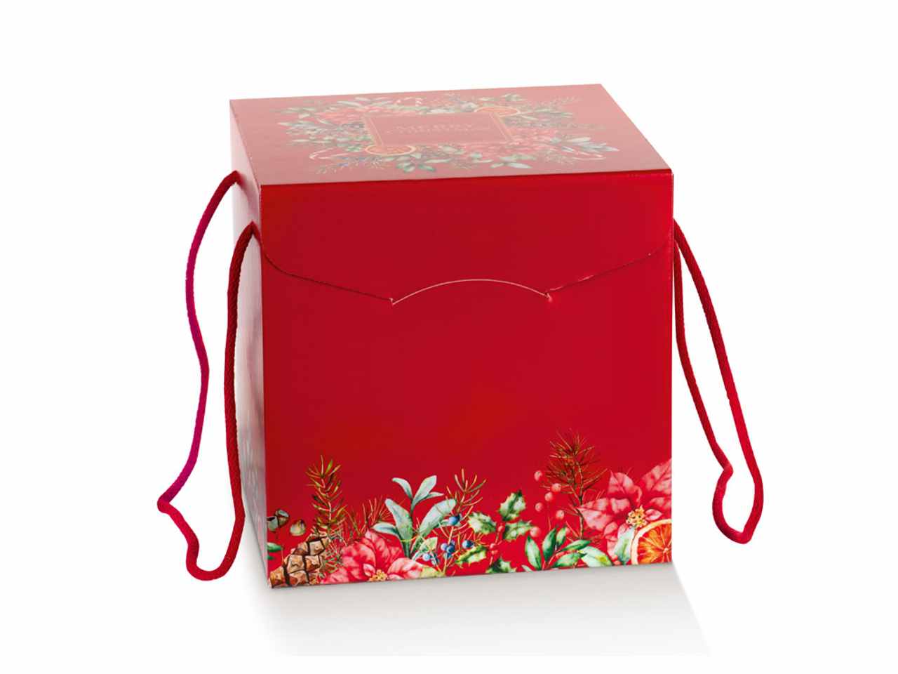 Scatola con cordini 245x245x180 linea botanical