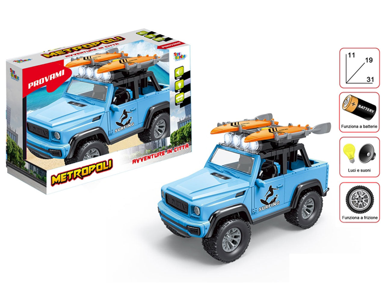 Surf car metropoli