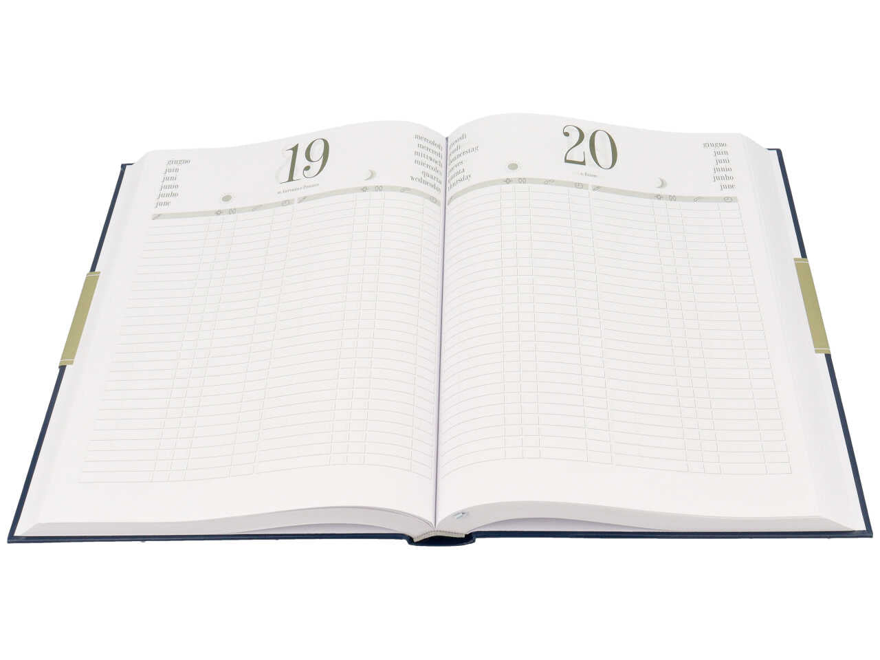 Agenda giornaliera misura 21x29,7cm colombia