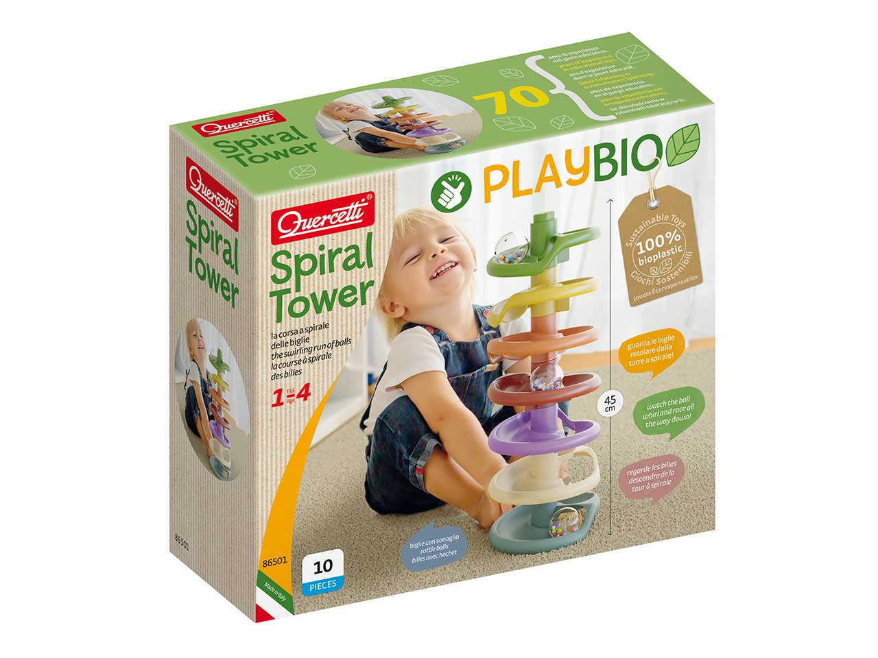 Play bio-spiral tower