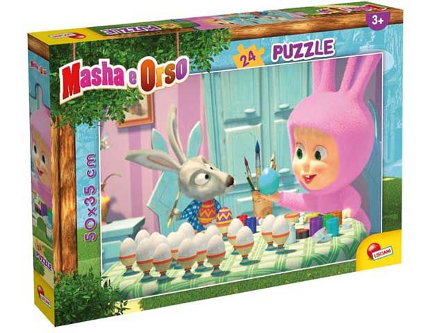 Puzzle plus 24 pezzi masha 86078