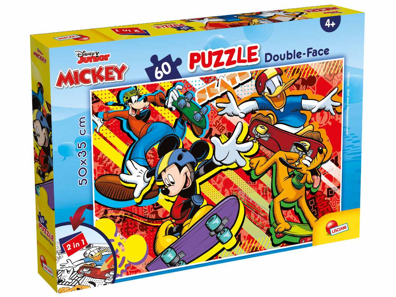 Puzzle df plus 60 mickey mouse 86535