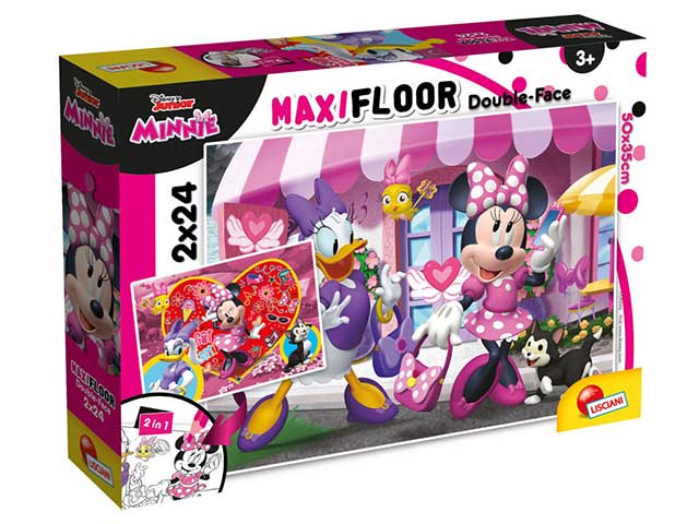 Puzzle supermaxi 2x24 pezzi minnie 86597