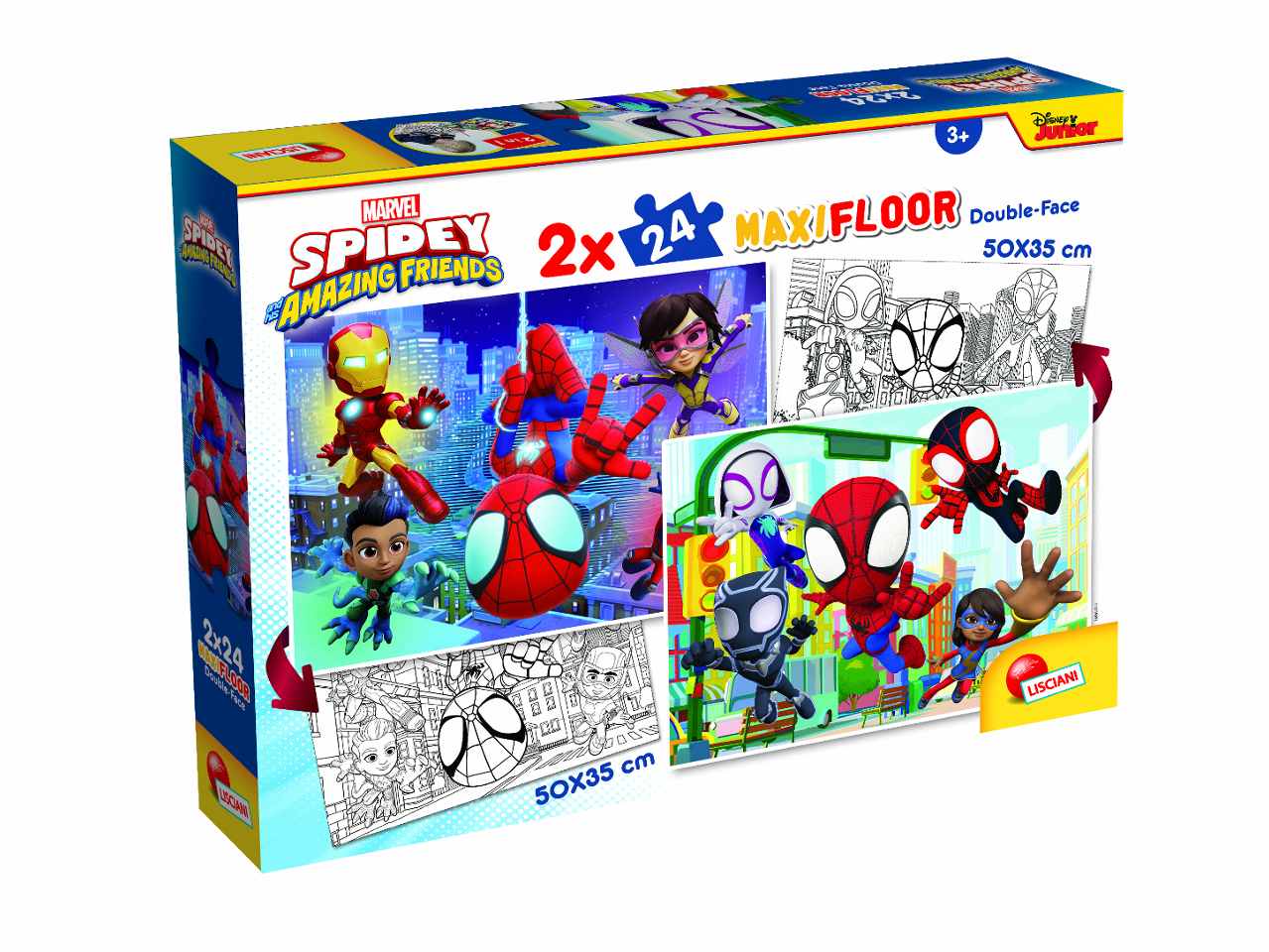 Marvel puzzle df maxi floor 2 x 24 spidey