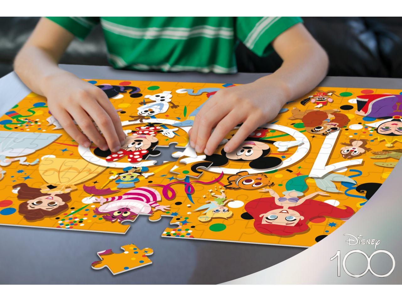 Disney puzzle df maxi floor 150 pezzi disney 100