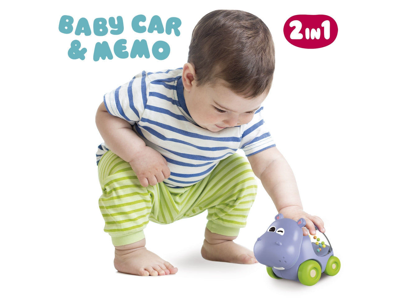 Carotina baby hippo car & memo
