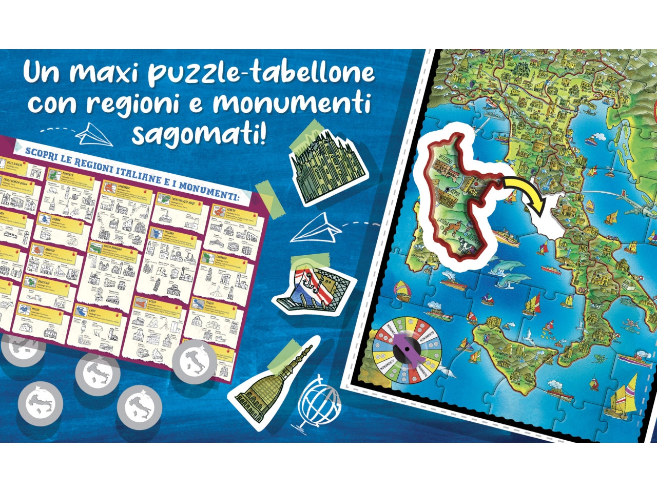I'm a genius il gioco gigante dell'italia basato sul metodo montessori