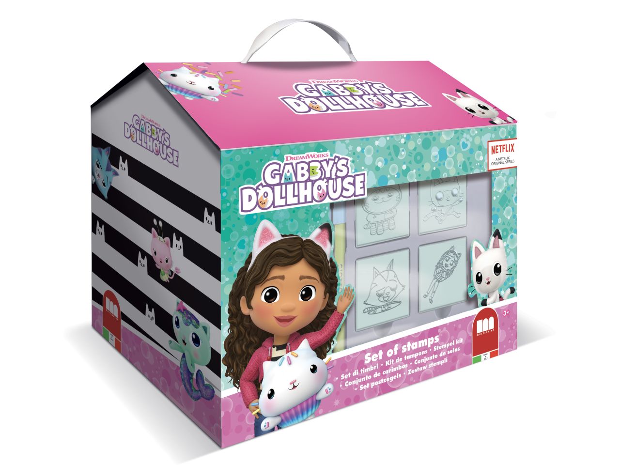 Gabbis doll house casetta con 36 colori