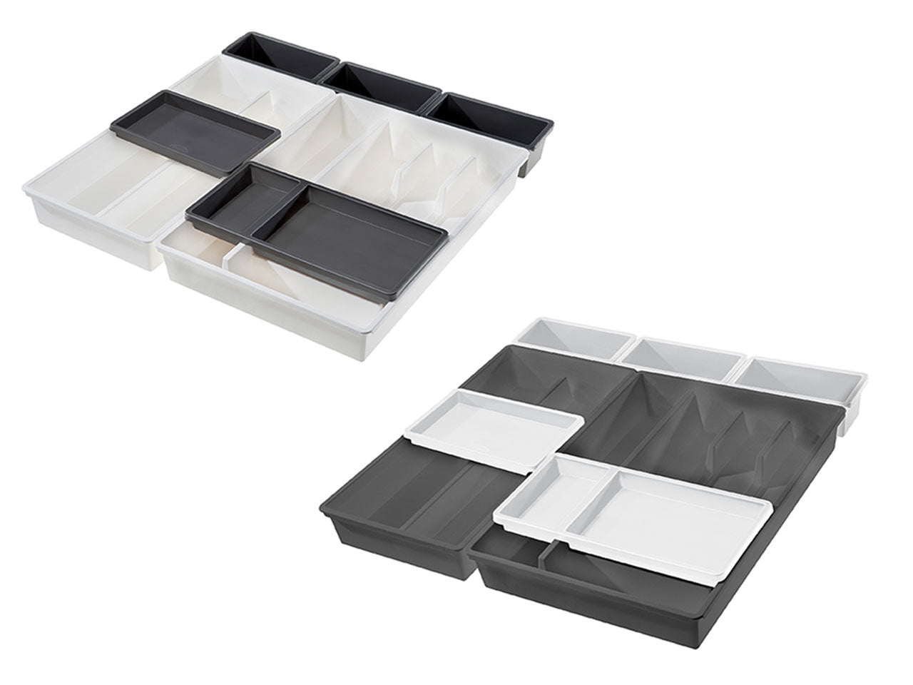 Portaposate linea bella misura 60x60cm - il set comprende 7 scomparti