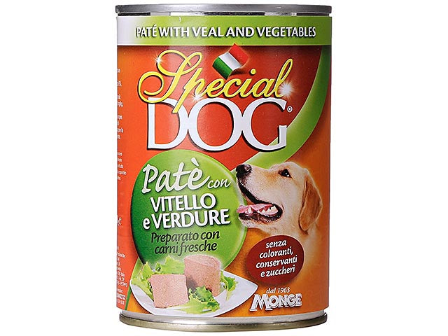 Special dog pate' 400gr vitello/verdure