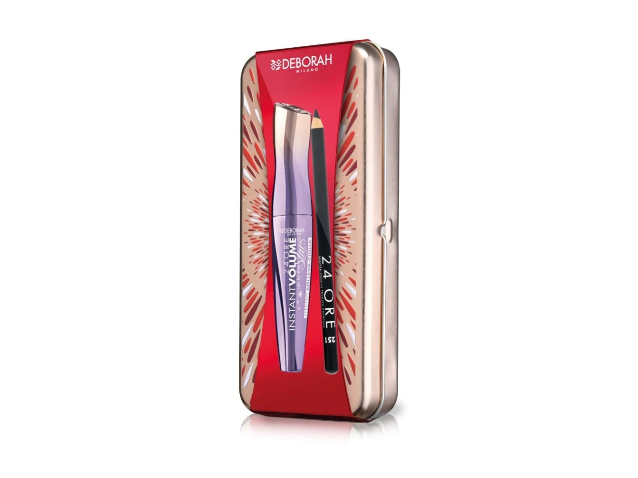 Deborah kit latta mascara volume up the star + matita occhi 24 ore