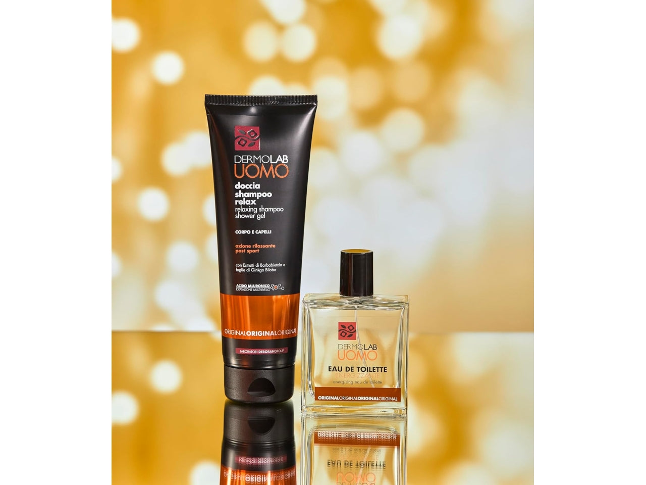 Dermolab uomo docciashampoo 250ml+edt 100ml