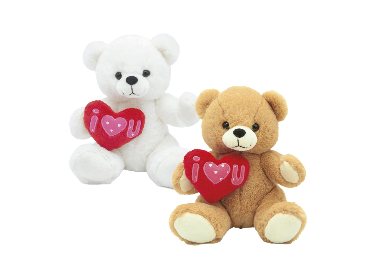 Peluche orso 22cm con cuore