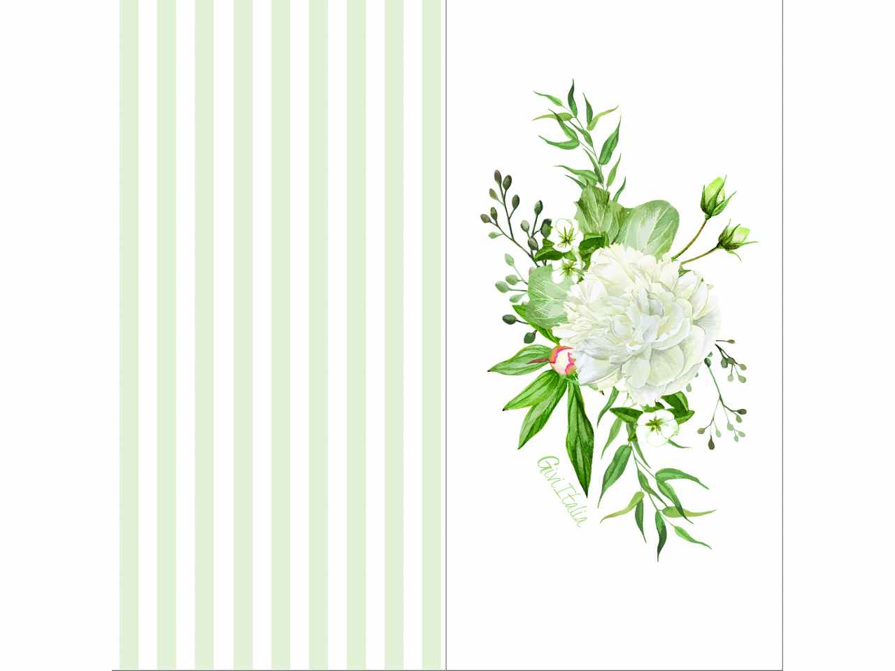 Tovaglioli twin bianchi 16 pezzi 33x33cm64241
