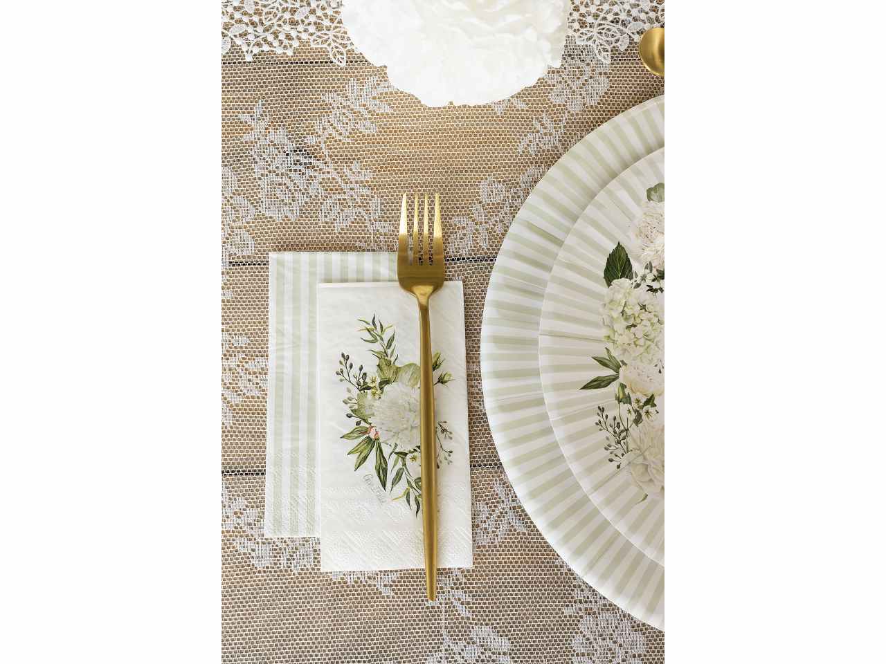 Tovaglioli twin bianchi 16 pezzi 33x33cm64241