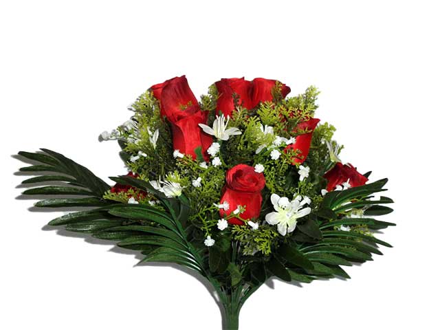 Mazzo rose rosso 1228