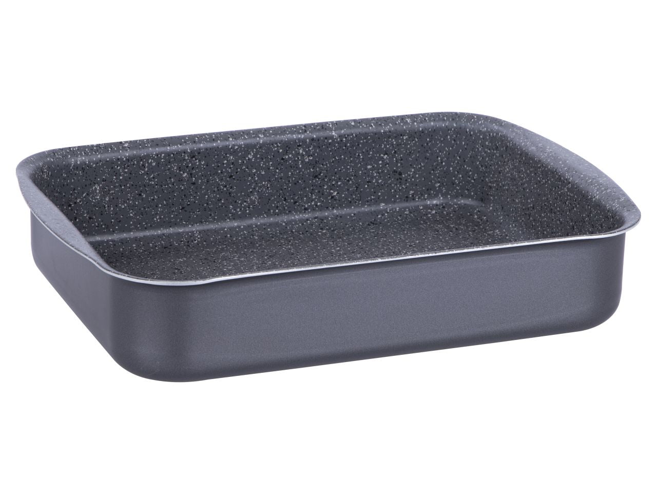 Lasagnera alta in alluminio antiaderente linea tipa misura 35x25x6,75cm