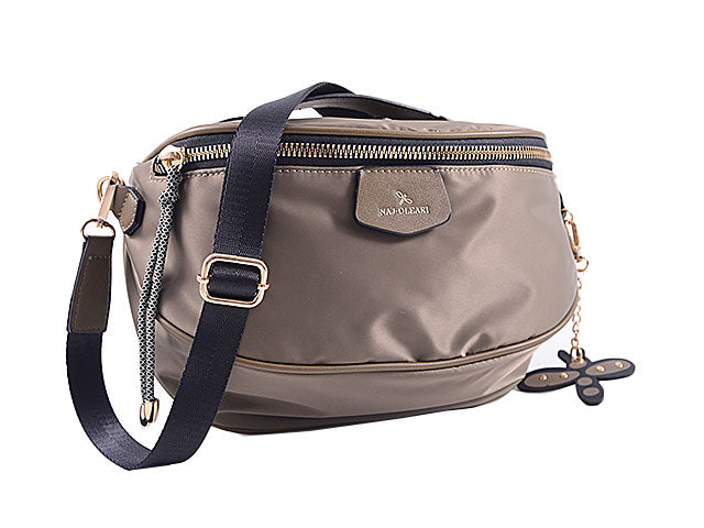 Borsa tracolla kaki 61752/nylon2