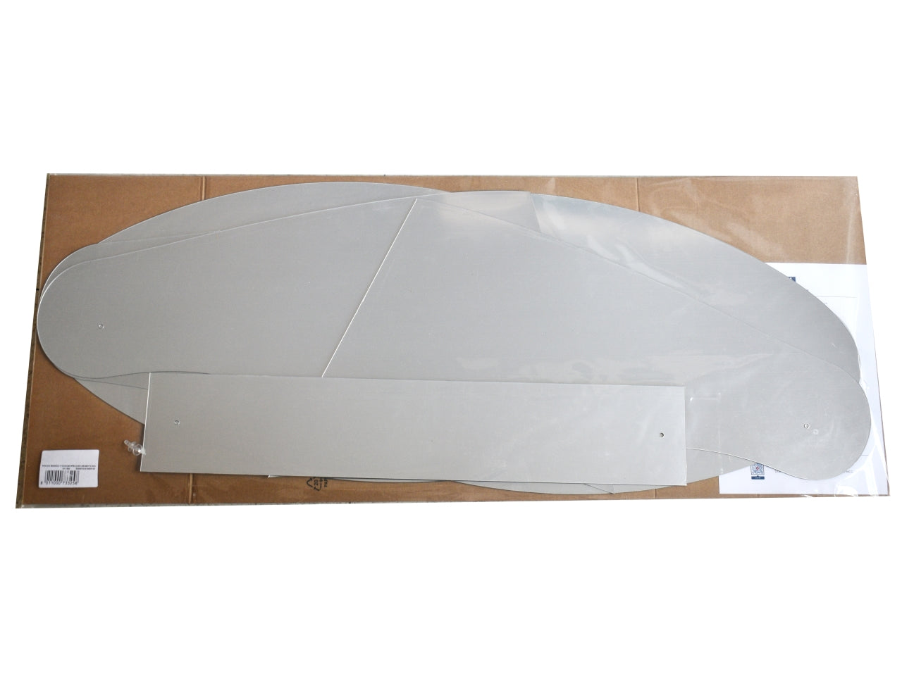 Fiocco magico 112x55cm specchio argento