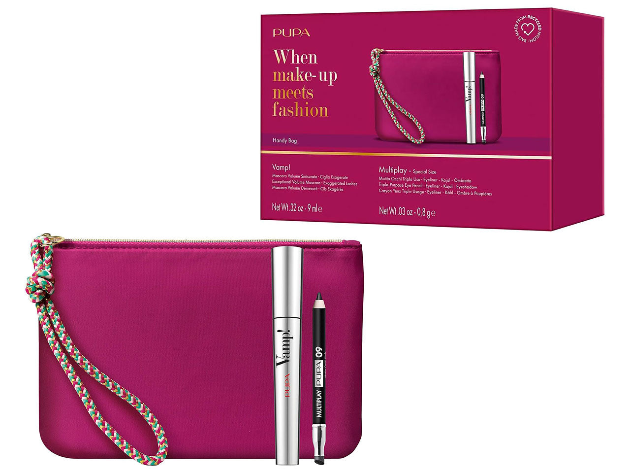 Kit mascara vamp! 9ml + minimultiplay 0,8g