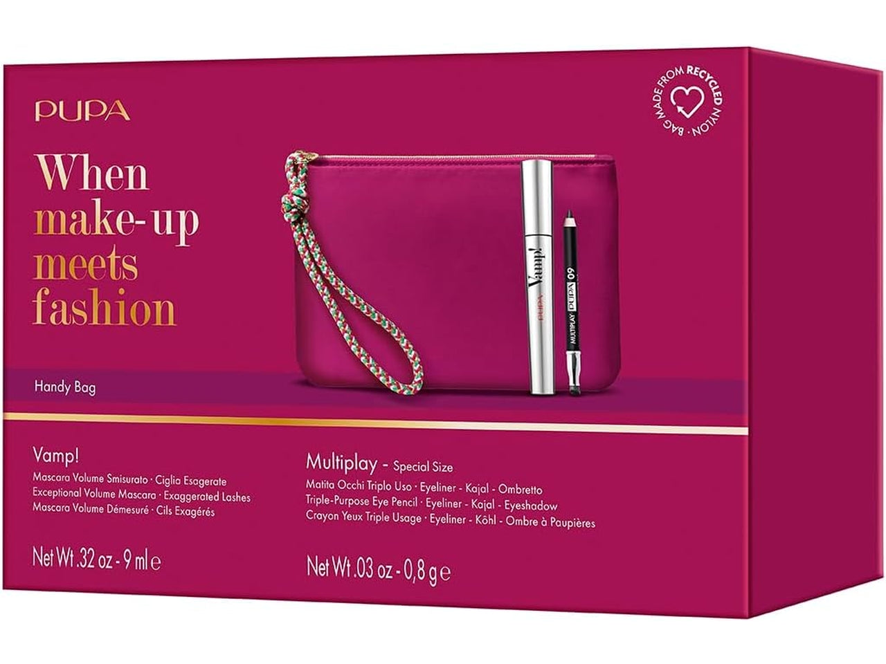Kit mascara vamp! 9ml + minimultiplay 0,8g