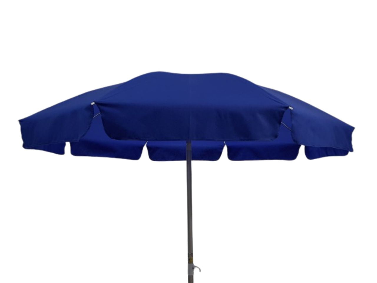 Ombrellone da spiaggia tessuto misto cotone in colori assortiti, Iris, made in Italy - Sessa
