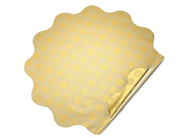 Sottovaso 50 pezzi oro s-v03a1-y8jor
