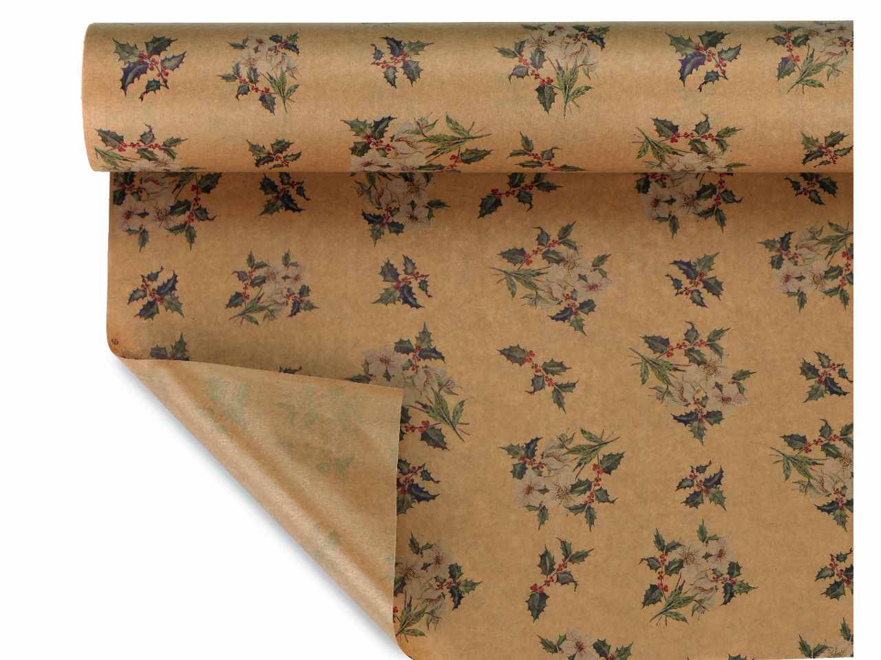 Bobina carta poinsettia 1,00x25mt