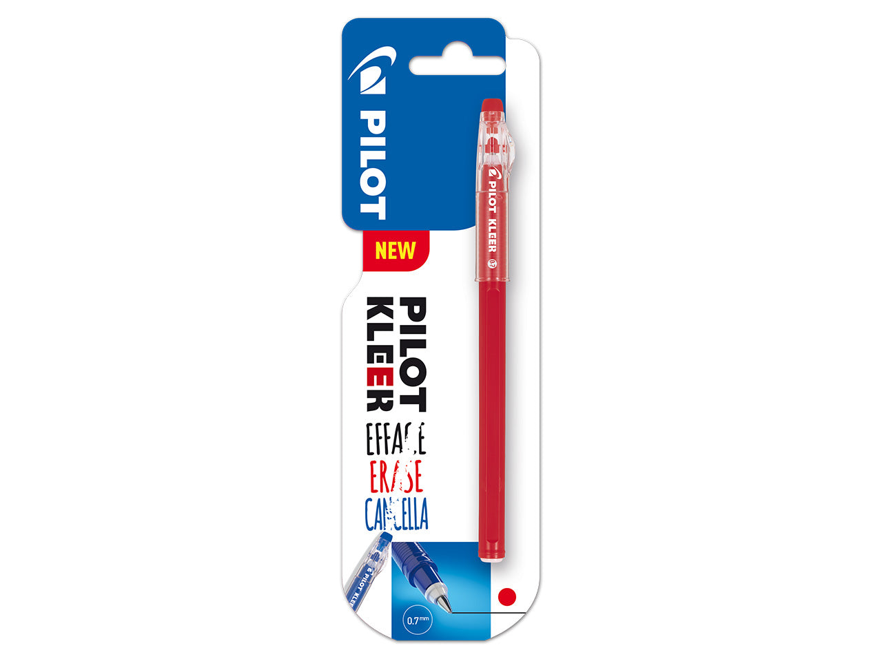 Pilot penna a sfera kleer 0,7 rossa