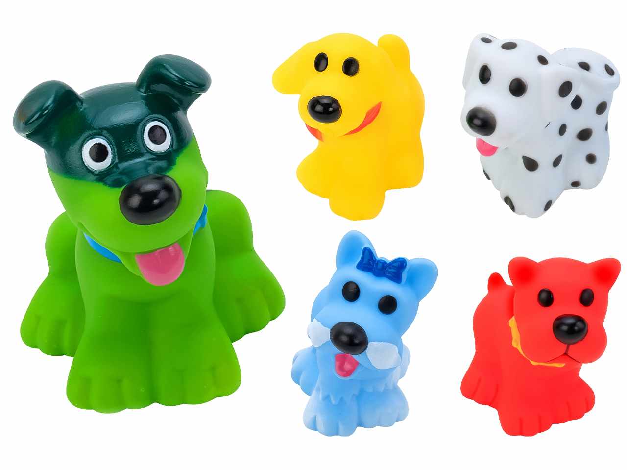 Gommolosi cani 5pz