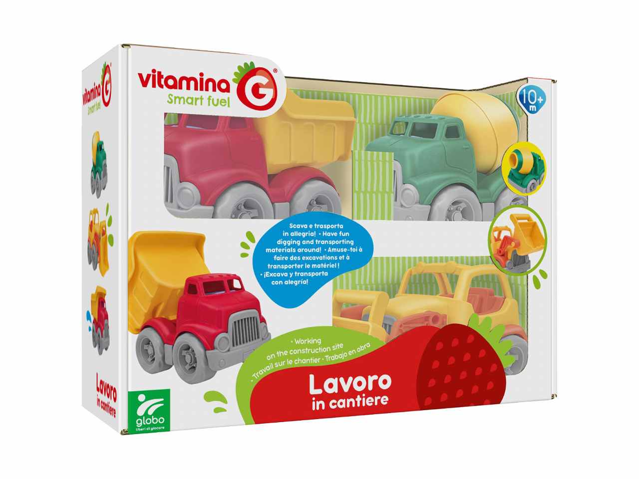 Veicoli lavoro 3 pezzi 15cm 05501