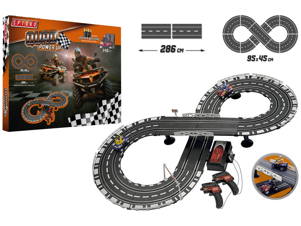 Pista quad 1:24 286cm 33929