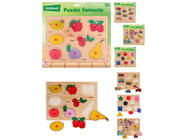 Legnoland puzzle c/pioli 40419