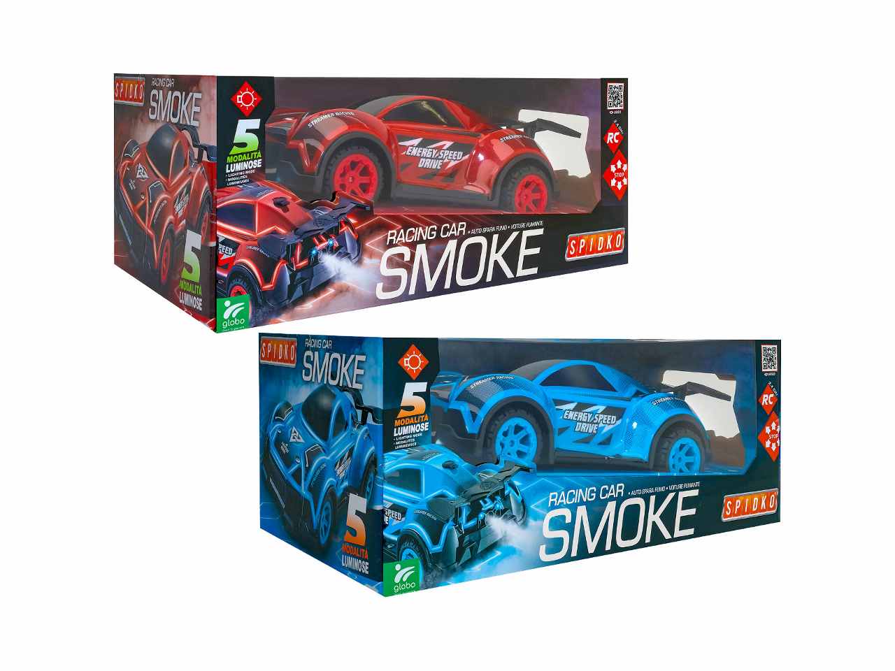 Spidiko auto r/c c/luci/fumo 2.4ghz 40692
