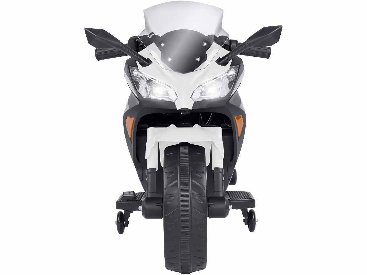Moto elet.bianco b/o c/led 12v 40695 $