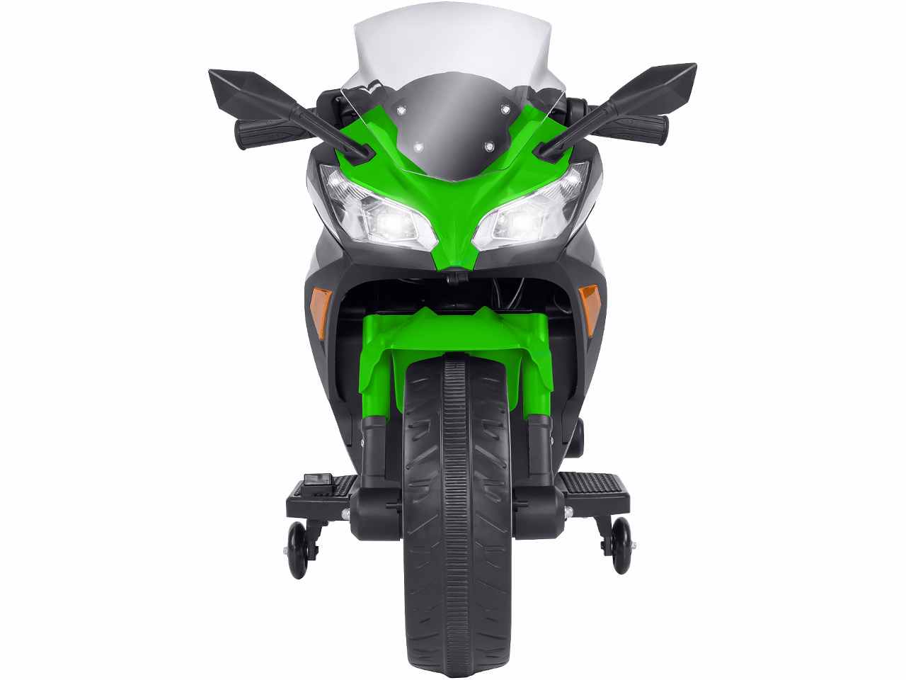 Moto elet.verde b/o c/led 12v 40696 $
