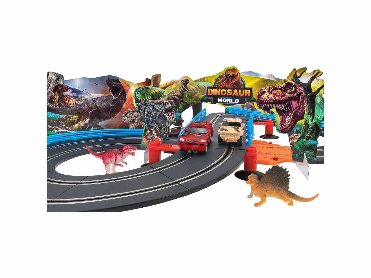 Spidiko pista dinosauri 282cm c/2 auto 1:43 40723