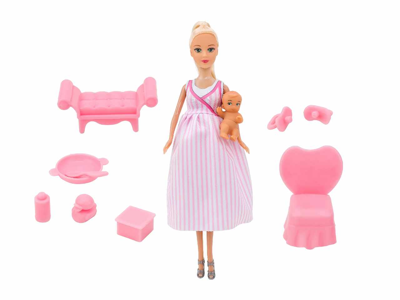 Bambola incinta c/bambino 40753