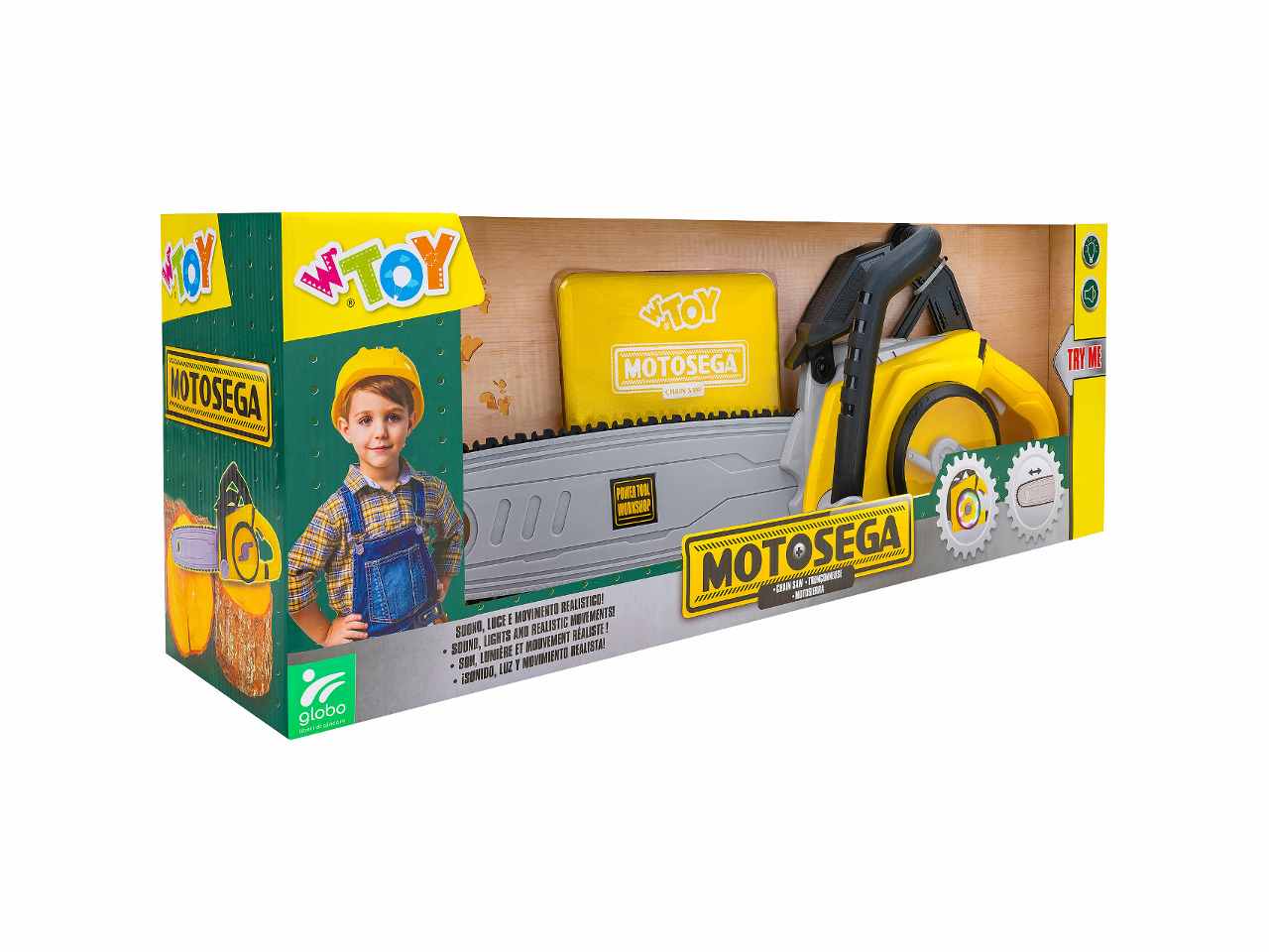 W toys motosega try-me 54cm 40759