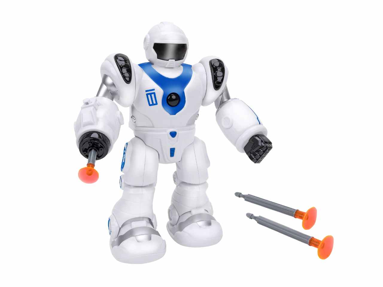 W toys robot cammin.c/luci/suoni/proiettili 40764