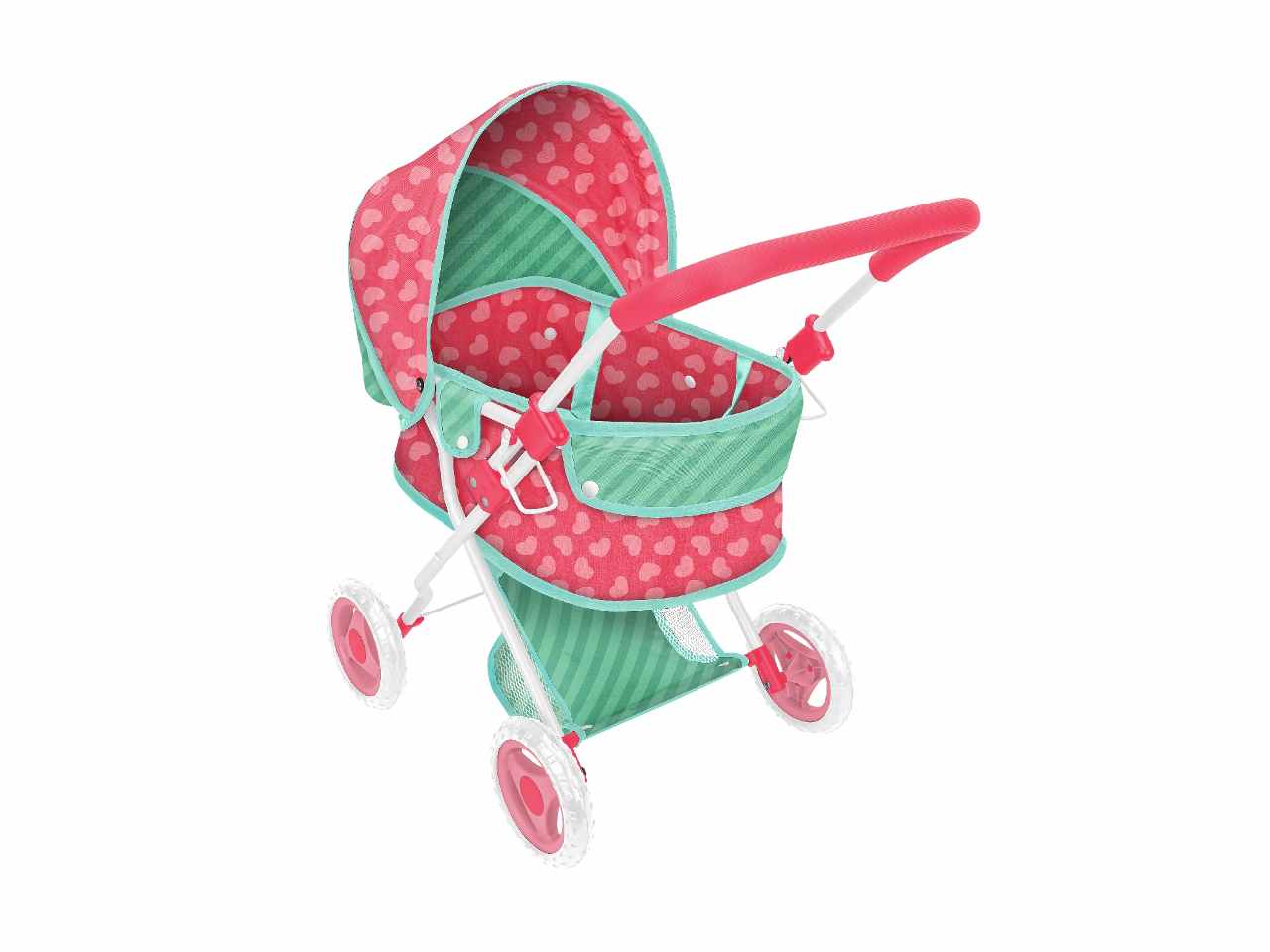 Bimbo carrozzina metallo 54x53x33 40964