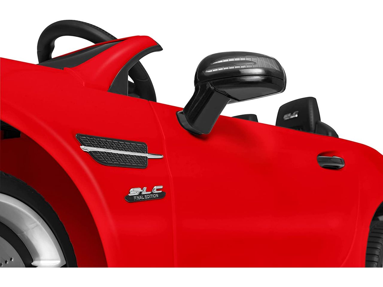 Auto elettrica mercedes slc rosso 12v 4,5ah rc 2,4